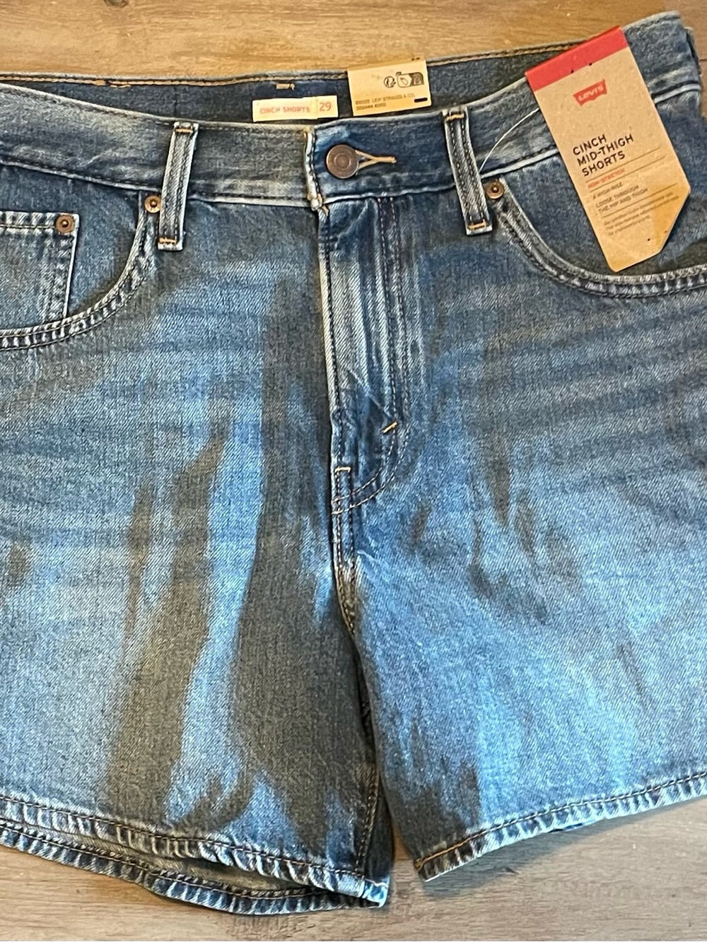 Levi's Women's Relaxed Denim Shorts - Blue